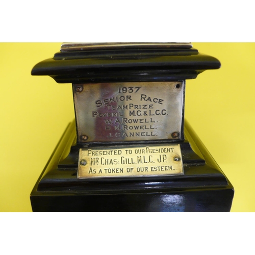 5 - Manx Grand Prix 1937 Senior Race Team prize, Peveril M.C. & L.L.C., W.A. Rowell, H.M. Rowell & J. Ca... 