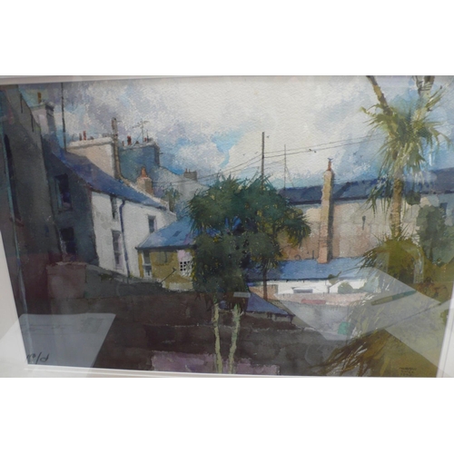 32 - Norman Sayle (1946-2007)
Houses from the Back
Watercolour
Signed and dated 1998
15x22ins