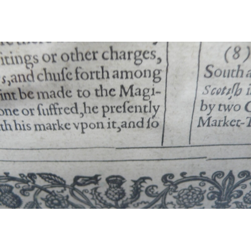 40 - John Speed 1627 Edition Map of the Isle of Man
Scales 5 & 20 miles - 2.25ins
English Text to back, H... 