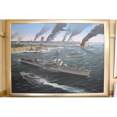 80 - Ivan Berryman
Dunkirk
Oil on Canvas
Signed & dated '04
30x40ins