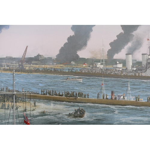 80 - Ivan Berryman
Dunkirk
Oil on Canvas
Signed & dated '04
30x40ins