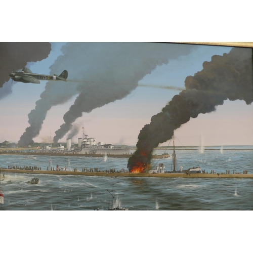 80 - Ivan Berryman
Dunkirk
Oil on Canvas
Signed & dated '04
30x40ins