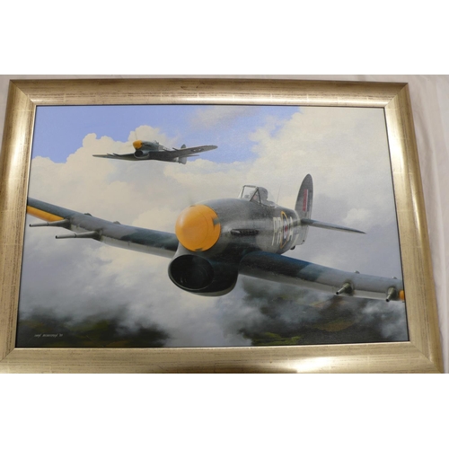 89 - Ivan berryman
Typhoon
Oil on Canvas
Signed & dated '09
20 x30ins