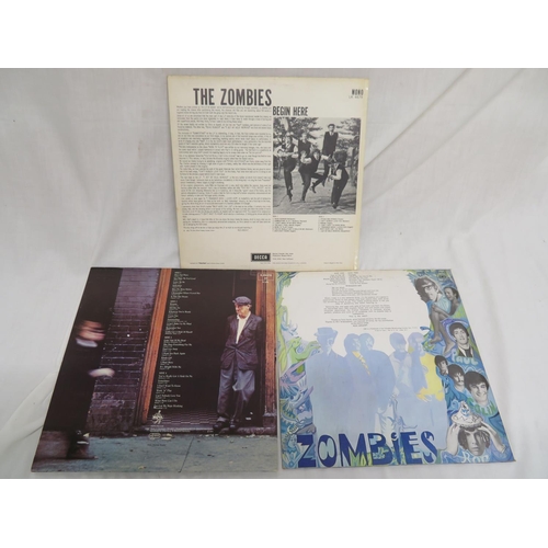 216 - The Zombies - Odessey and Oracle (63280) first pressing plus She's Not There (6.28378) & Begin Here ... 