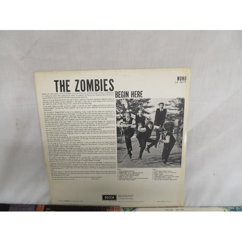 216 - The Zombies - Odessey and Oracle (63280) first pressing plus She's Not There (6.28378) & Begin Here ... 