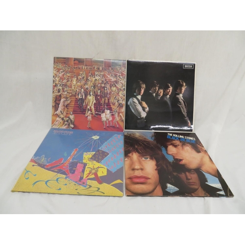 220 - Extensive collection of Rolling Stones LPs - Sticky Fingers (COC59100), Their Satanic Majesties Requ... 