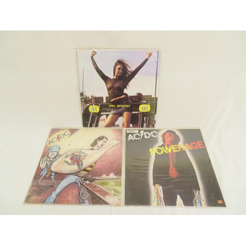 245 - AC/DC - Let There be Rock (ATL 50366), Are you Ready (B8830T), For Those About to Rock (APLP.053), L... 