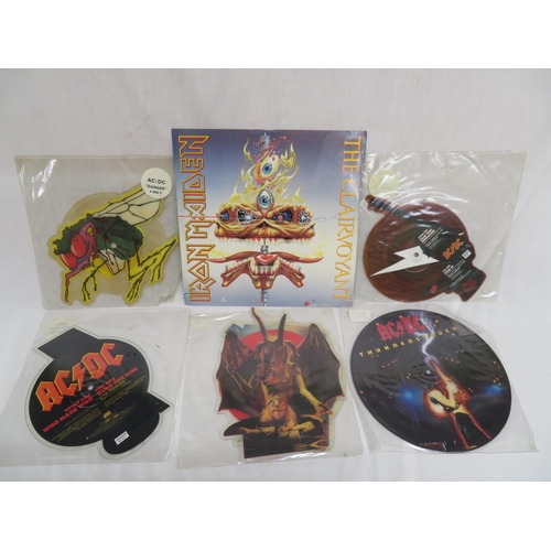 246 - Collection of assorted picture discs including Iron Maiden and AC/DC