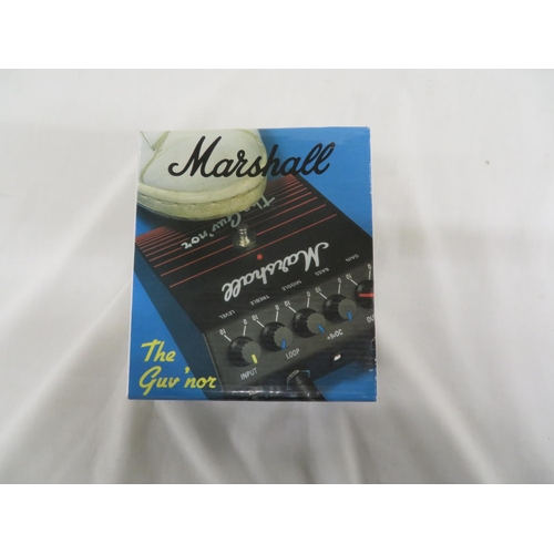 251 - Marshall Guv'Nor guitar pedal with original box - (Made in Korea) - some knobs sticking