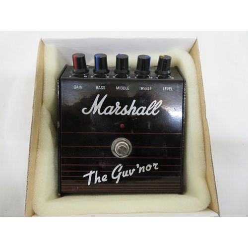 251 - Marshall Guv'Nor guitar pedal with original box - (Made in Korea) - some knobs sticking