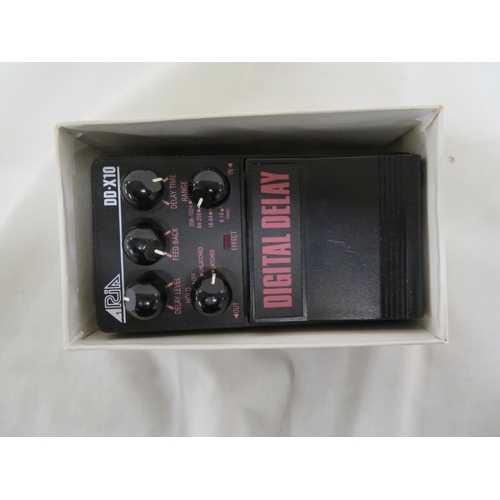 252 - Aria DD-X10 digital delay pedal in original box