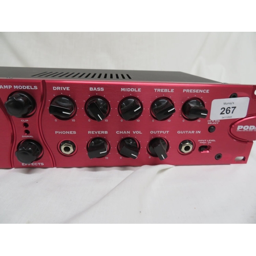 267 - Line 6 Pod XT Pro rack unit