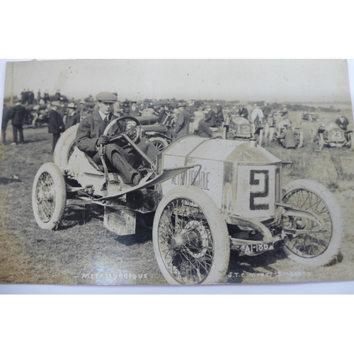 415 - 1908 TT Car Races - J.T.C. Moore-Brabazon in his 'Metallurgique' at Hillberry