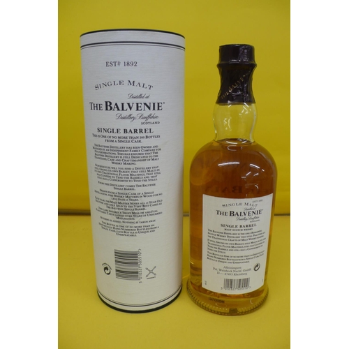 78 - The Balvenie Single Barrel Malt Scotch Whisky Aged 15 Years, Bottled by Hand 3/9/97 Cork No.170, In ... 