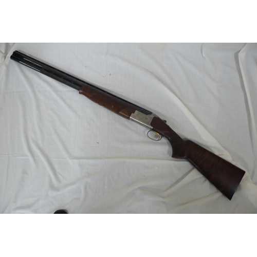 340 - Browning 12 Bore Over and Under Ejector Shotgun with Top Barrel having Plus Skeet, Lead Imp. Cyl. - ... 