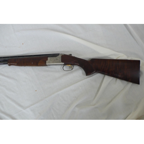 340 - Browning 12 Bore Over and Under Ejector Shotgun with Top Barrel having Plus Skeet, Lead Imp. Cyl. - ... 