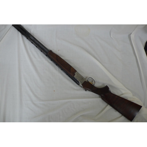 340 - Browning 12 Bore Over and Under Ejector Shotgun with Top Barrel having Plus Skeet, Lead Imp. Cyl. - ... 