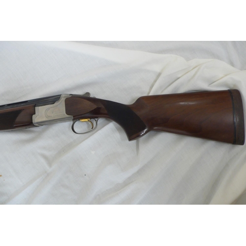 341 - Browning 12 Bore Over and Under Ejector 325 Grade I Shotgun, No.38938NW
RELEVANT FIREARMS LICENCE RE... 