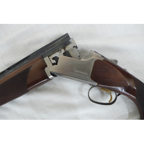 341 - Browning 12 Bore Over and Under Ejector 325 Grade I Shotgun, No.38938NW
RELEVANT FIREARMS LICENCE RE... 