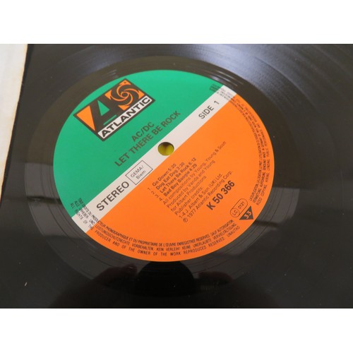 245 - AC/DC - Let There be Rock (ATL 50366), Are you Ready (B8830T), For Those About to Rock (APLP.053), L... 