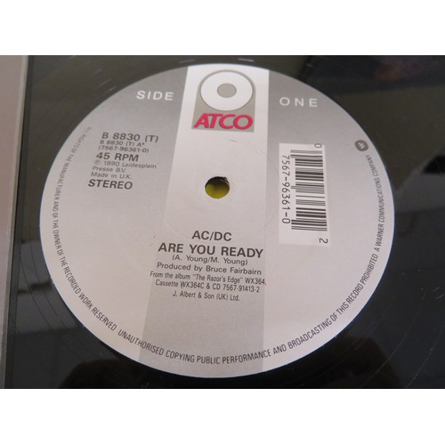 245 - AC/DC - Let There be Rock (ATL 50366), Are you Ready (B8830T), For Those About to Rock (APLP.053), L... 