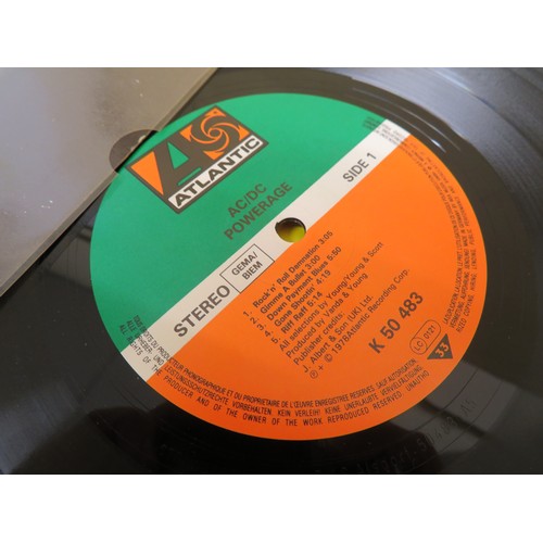 245 - AC/DC - Let There be Rock (ATL 50366), Are you Ready (B8830T), For Those About to Rock (APLP.053), L... 