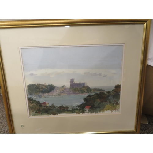 22 - Maurice Heath, 'Castello San Lerice', watercolour, signed & titled verso, 11.5x15ins