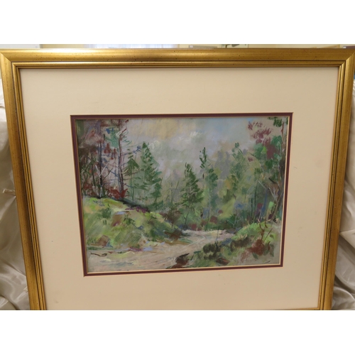 30 - Maurice Heath, 'Axnfell', pastel, signed & titled, 10x13ins