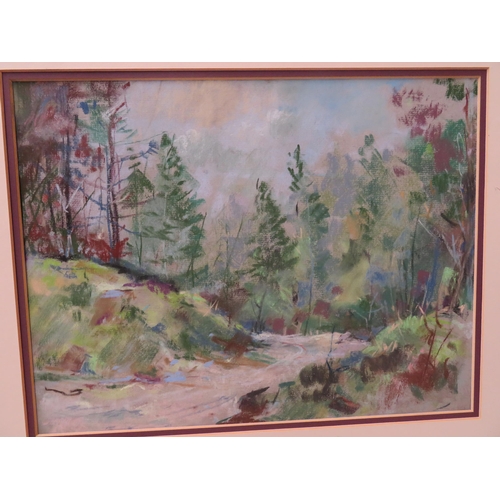 30 - Maurice Heath, 'Axnfell', pastel, signed & titled, 10x13ins