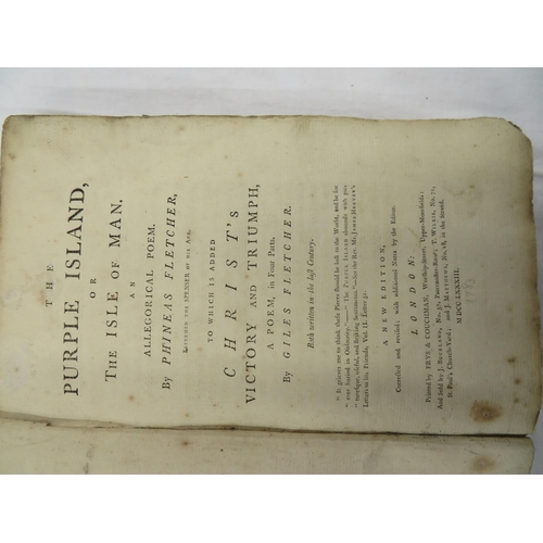 52 - The Purple Island by Phineas Fletcher, London 1783