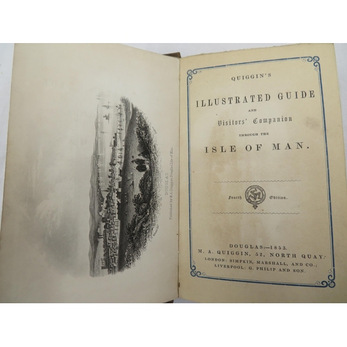 60 - 'Quiggin's Illustrated Guide to the Isle of Man', Douglas 1853