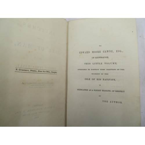 76 - Sketches in the Isle of Man by Robert James Kelly, London 1844