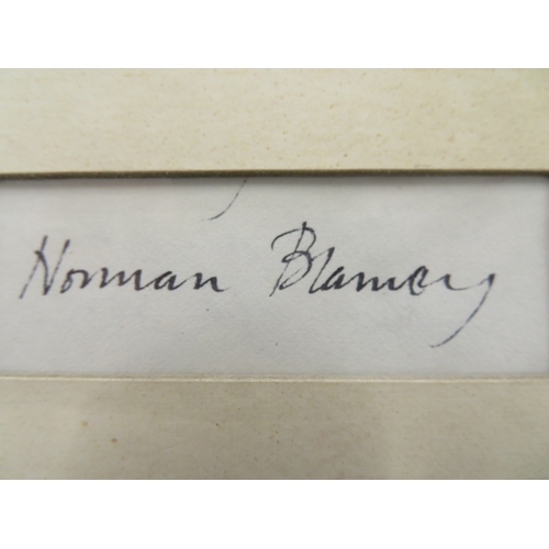 46 - Norman Blamey R.A.
Man seated, reading
pencil sketch
signed verso 
10.5 X 8.5ins