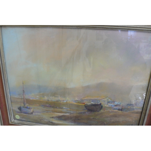 129 - Maurice Heath, Golden Afternoon - Ramsey Basin, Pastel, Signed & Dated ‘88, 15x20ins