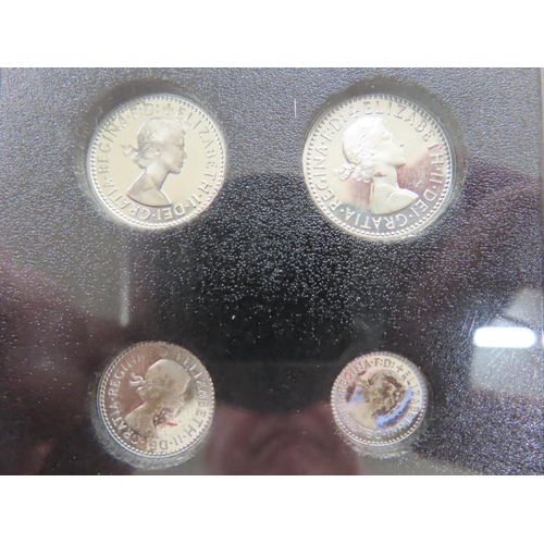 3 - 1995 silver FDC maundy set, cased, S4211