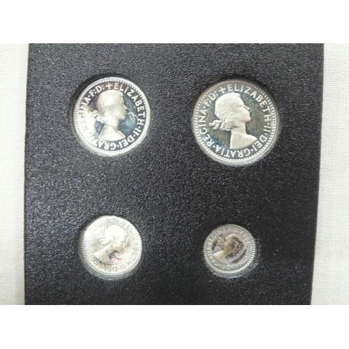 3 - 1995 silver FDC maundy set, cased, S4211