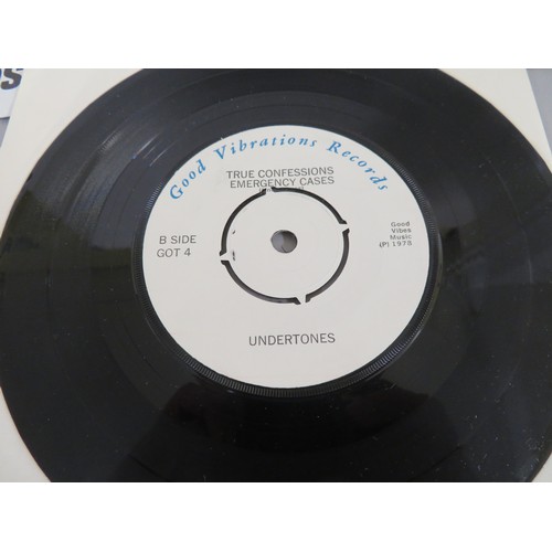 1 - The Undertones vinyl singles - Teenage Kicks (GOT 4) white sleeve first pressing together with You'v... 