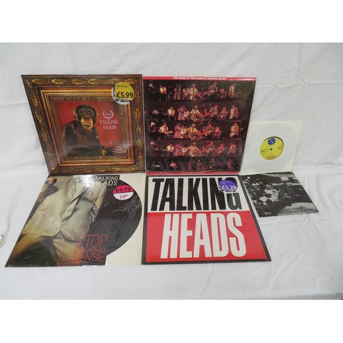 8 - An extensive Talking Heads vinyl LPs and singles collection - including Naked (EMD1005), True Storie... 