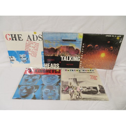 8 - An extensive Talking Heads vinyl LPs and singles collection - including Naked (EMD1005), True Storie... 