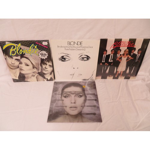 9 - Good collection of Blondie LPs and singles - I'm Gonna Love you too (15729), Sunday Girl (100047), R... 