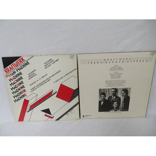 19 - Kraftwerk LPs - Trans-Europe Express (E-ST-11603) & The Man Machine (E-ST 11728)