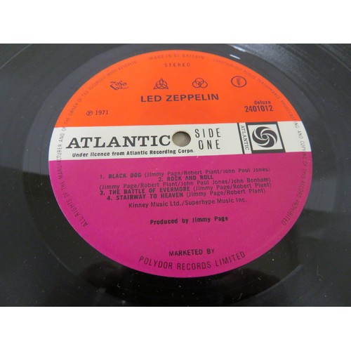 25 - Led Zeppelin - Untitled ( 2401012) plumb label version 5?