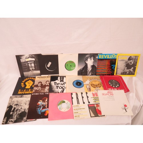 53 - A large collection of assorted singles - mostly Rock and Pop