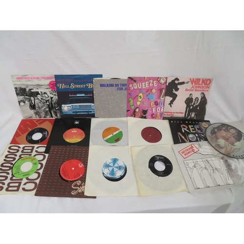 53 - A large collection of assorted singles - mostly Rock and Pop