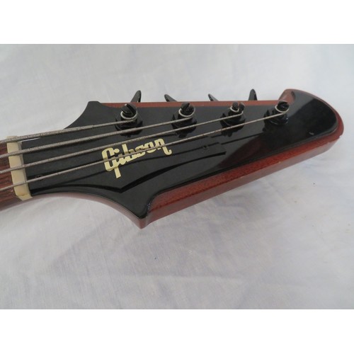 56 - Gibson Thunderbird four string electric bass guitar in Gibson hard case