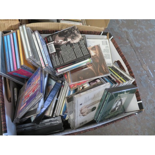 89 - Massive collection of assorted CDs, mostly rock and pop including Bob Dylan, John Lennon, John Mayal... 