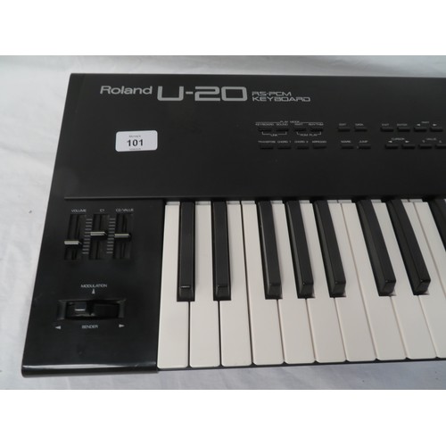 101 - Roland U-20 keyboard, no stand