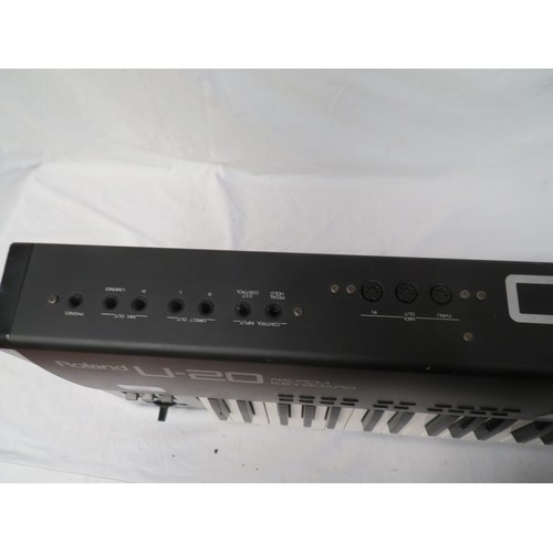 101 - Roland U-20 keyboard, no stand