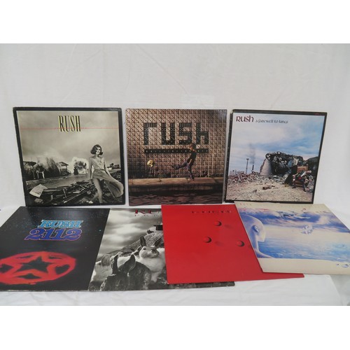 132 - An extensive collection of Rush LPs - Signals (6337243),A Show of Hands (836 346-1), Archives (6641 ... 