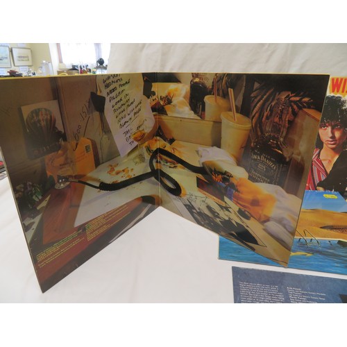 147 - Collection of Wishbone Ash LPs - No Smoke without Fire (MCG 3528), Number the Brave (MCF3103), Front... 